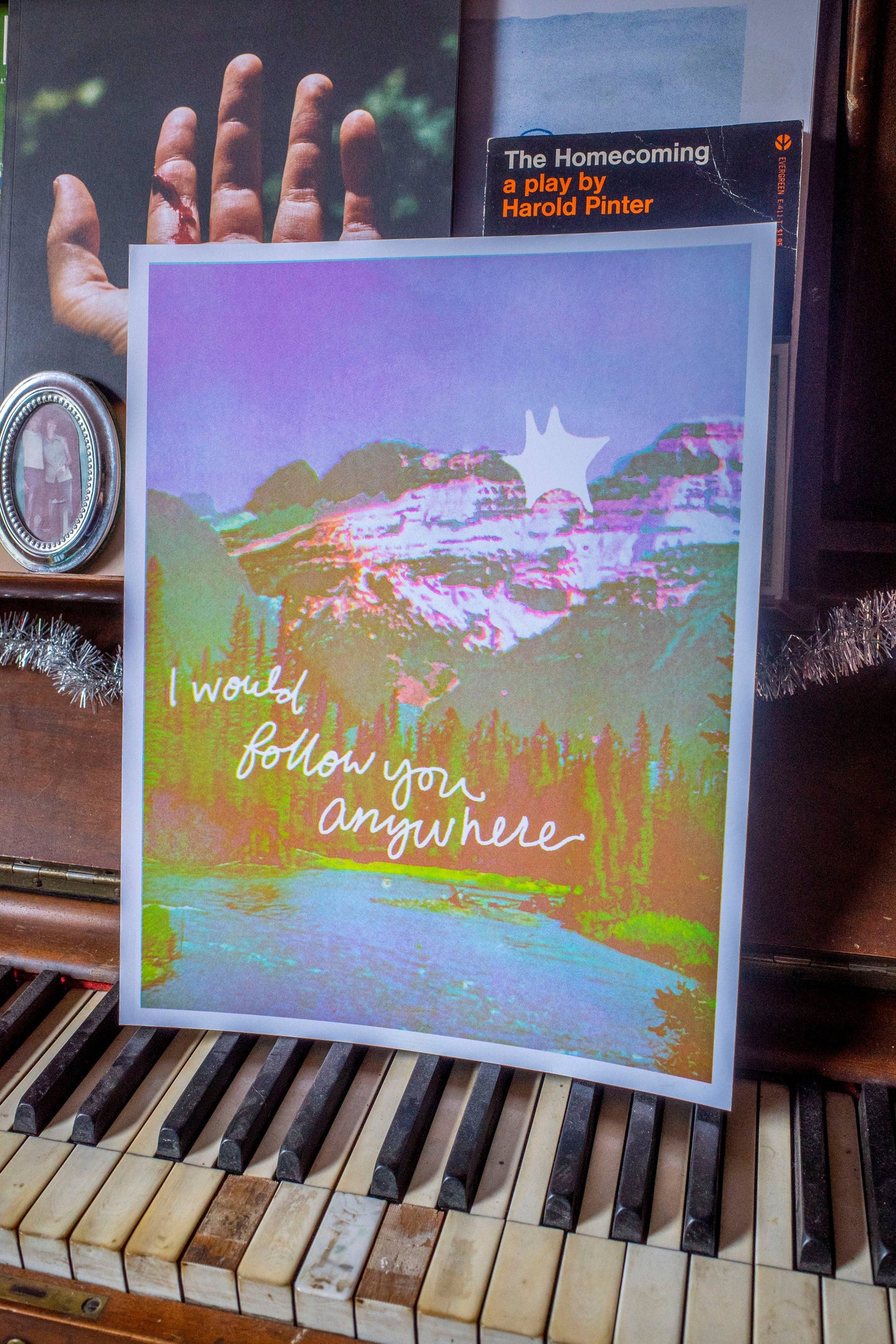 Landscape Risograph Riso Print