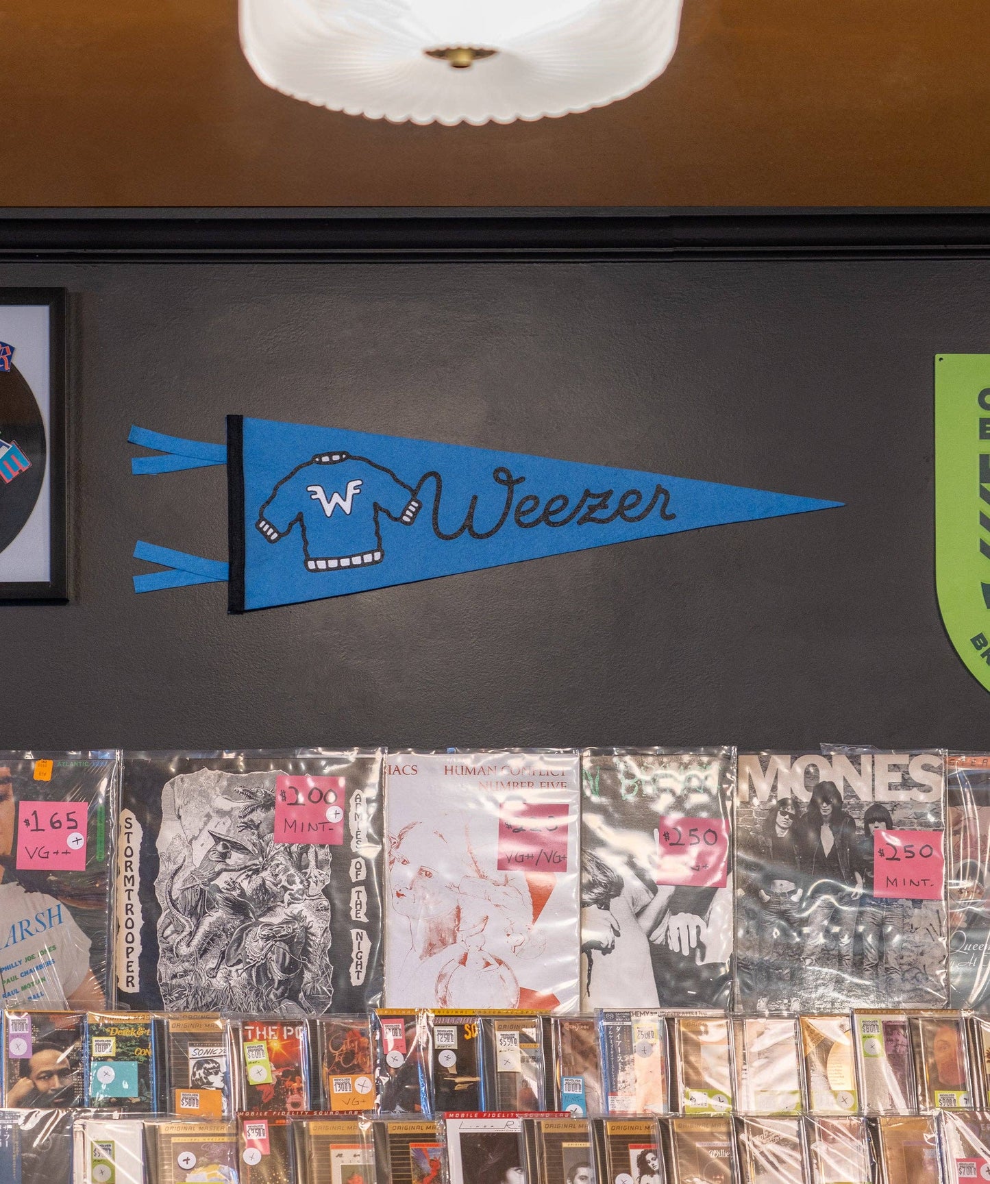 Weezer Sweater Pennant • Weezer x Oxford Pennant