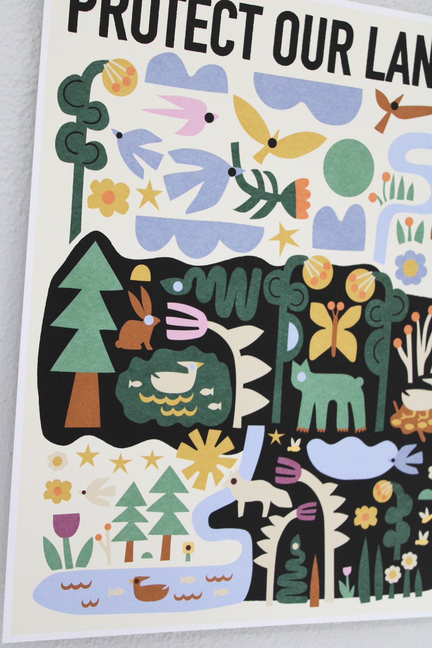 Protect Our Lands Print: 8 x 10