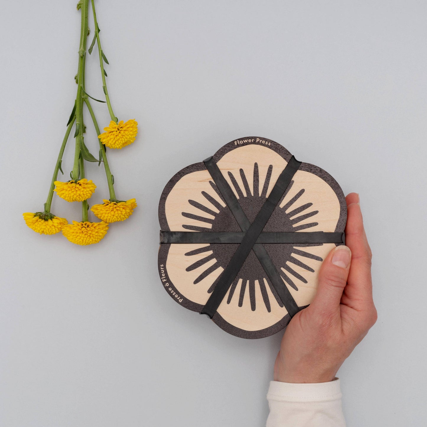 Flower Shaped Press - Silhouette