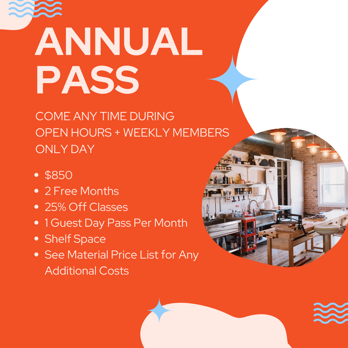 Annual Pass - Makerspace