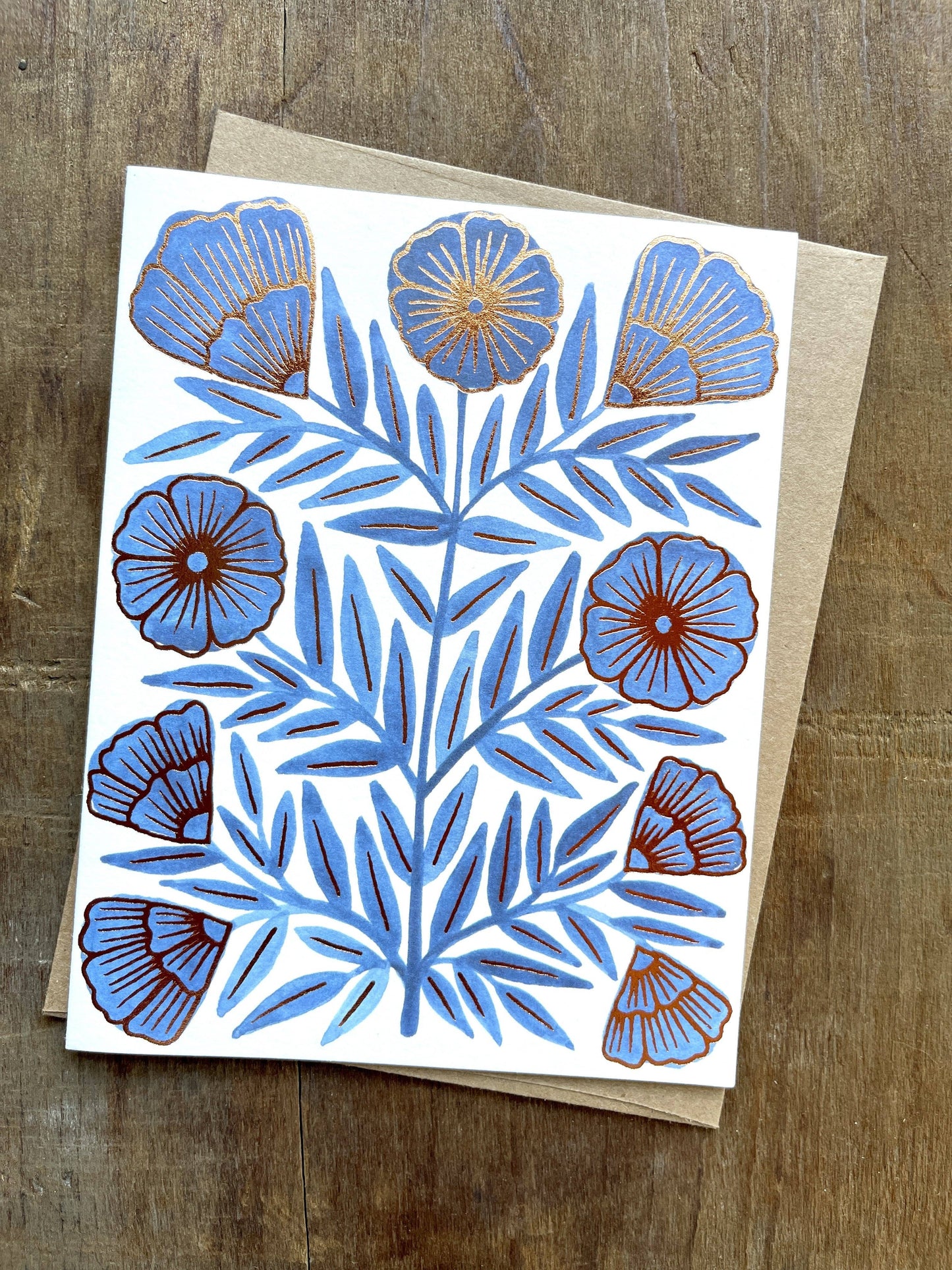 Blank Greeting Card: Single