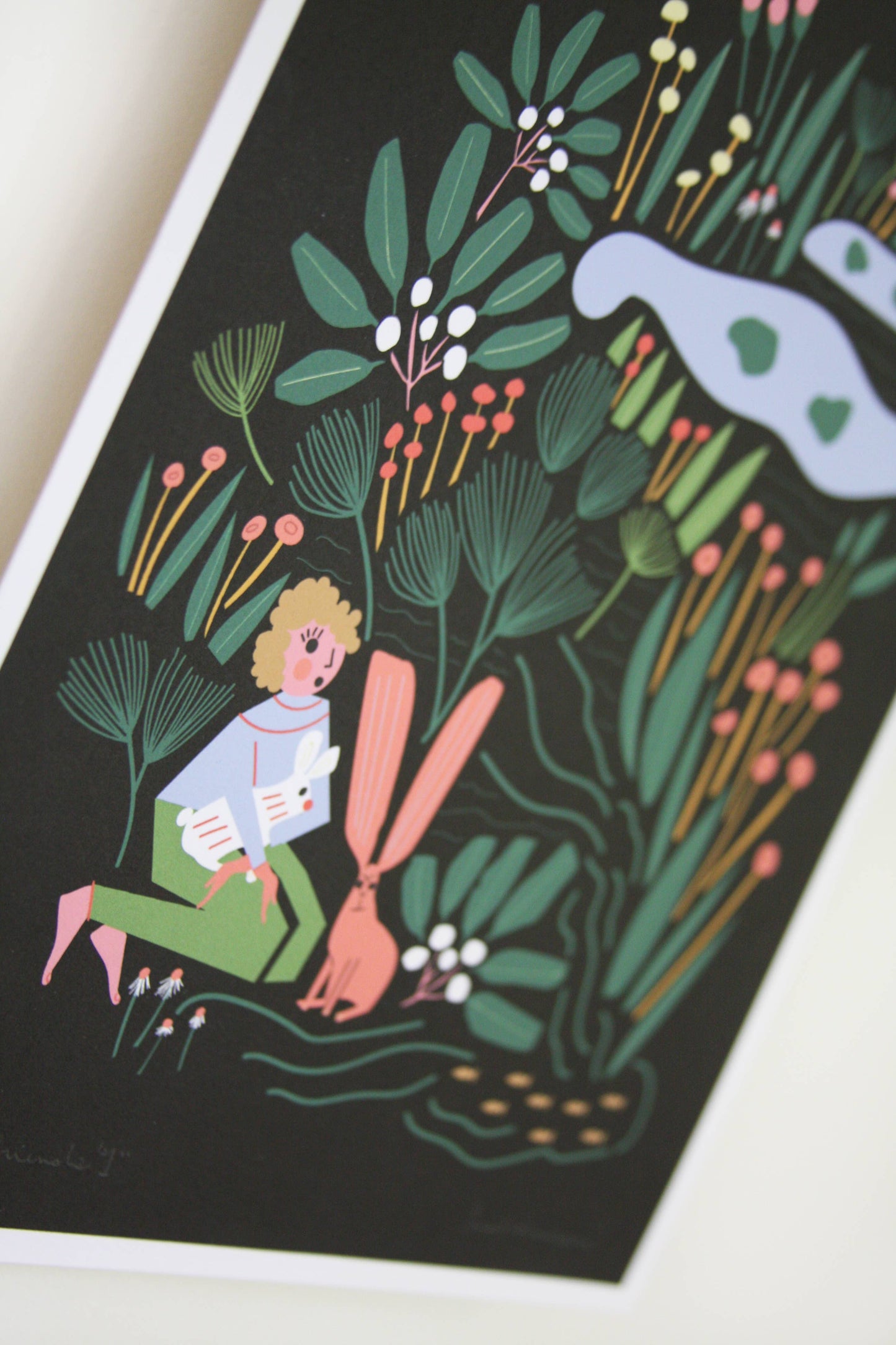 Little Friends 1 Art Print: 8 x 10