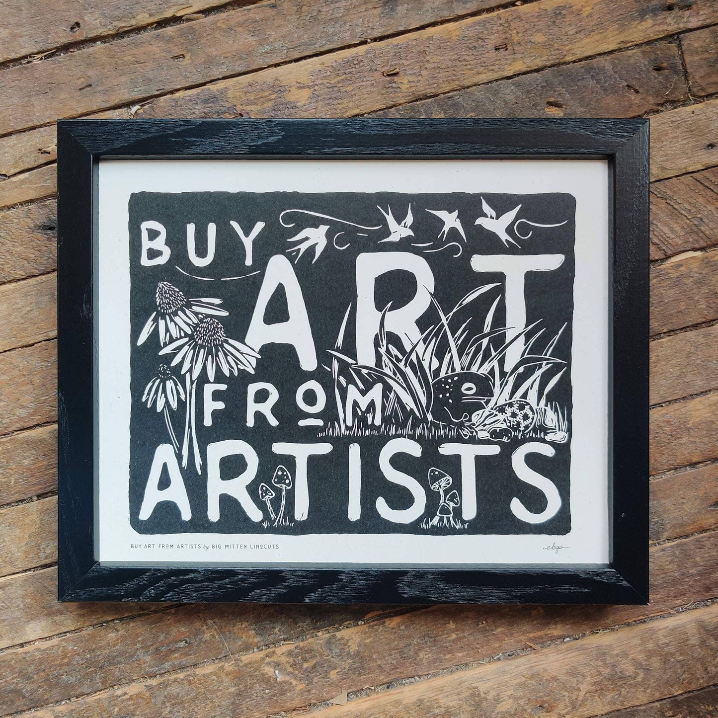 Buy Art from Artists Linoprint