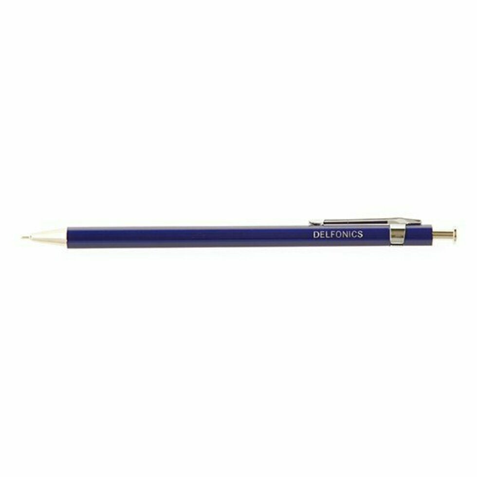 Delfonics Wood Ball Pen - Dark Blue
