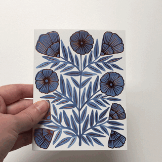 Blank Greeting Card: Single