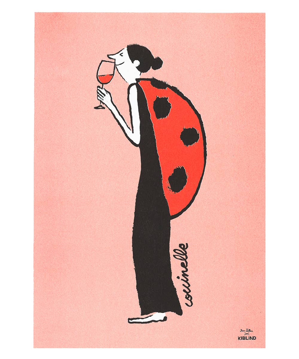 A3 poster - Jean Jullien - Ladybug