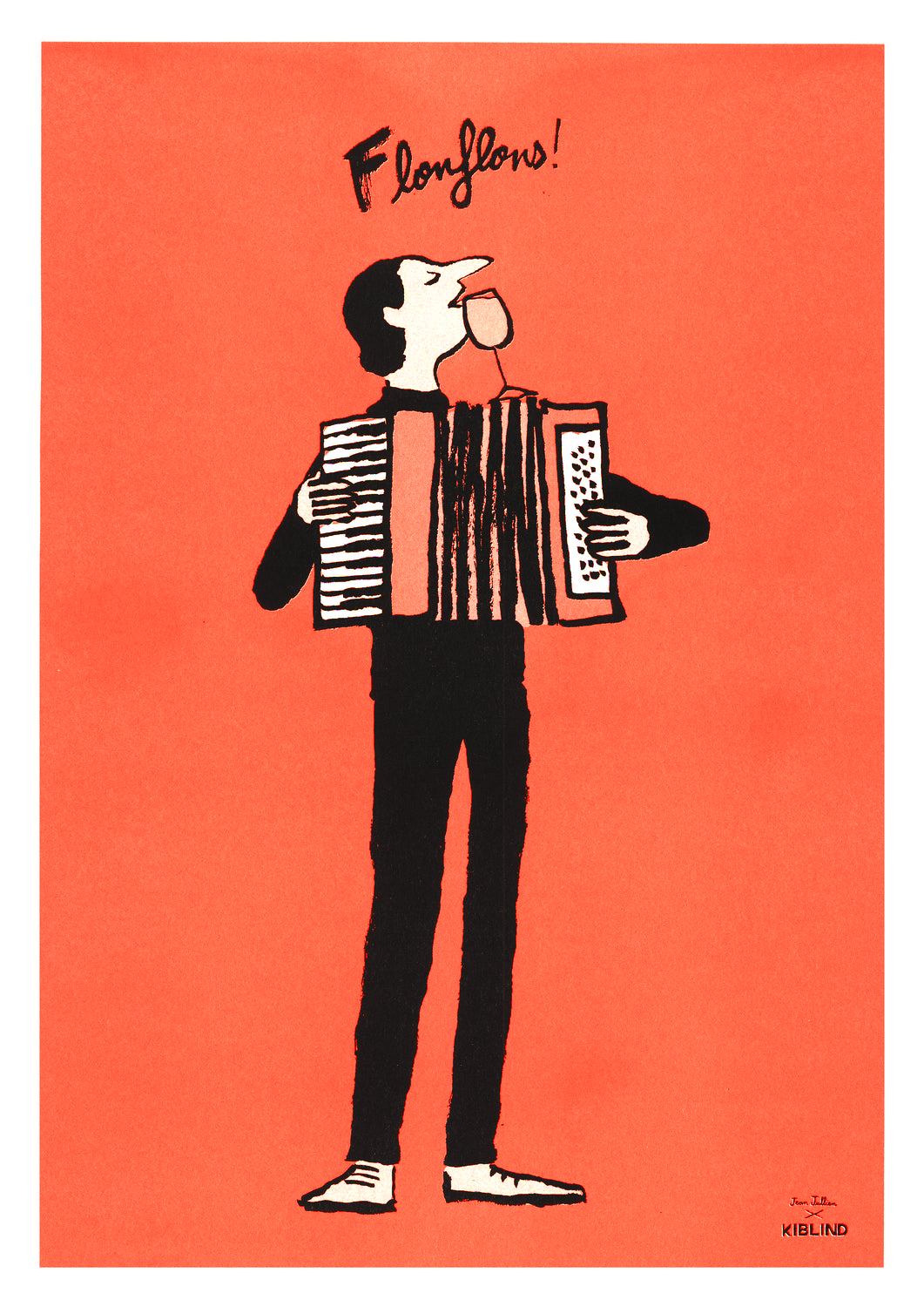 A3 poster - Jean Jullien - Flonflons