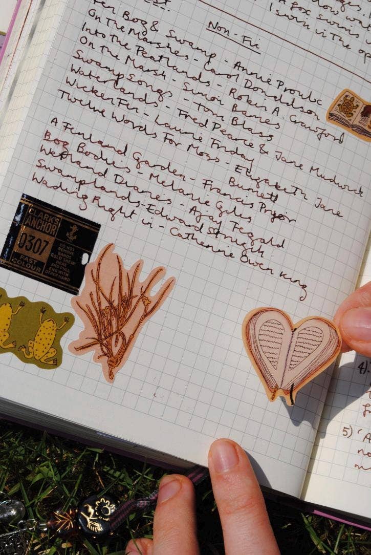 Sticker Sheet "Book Magic" for journals and planners