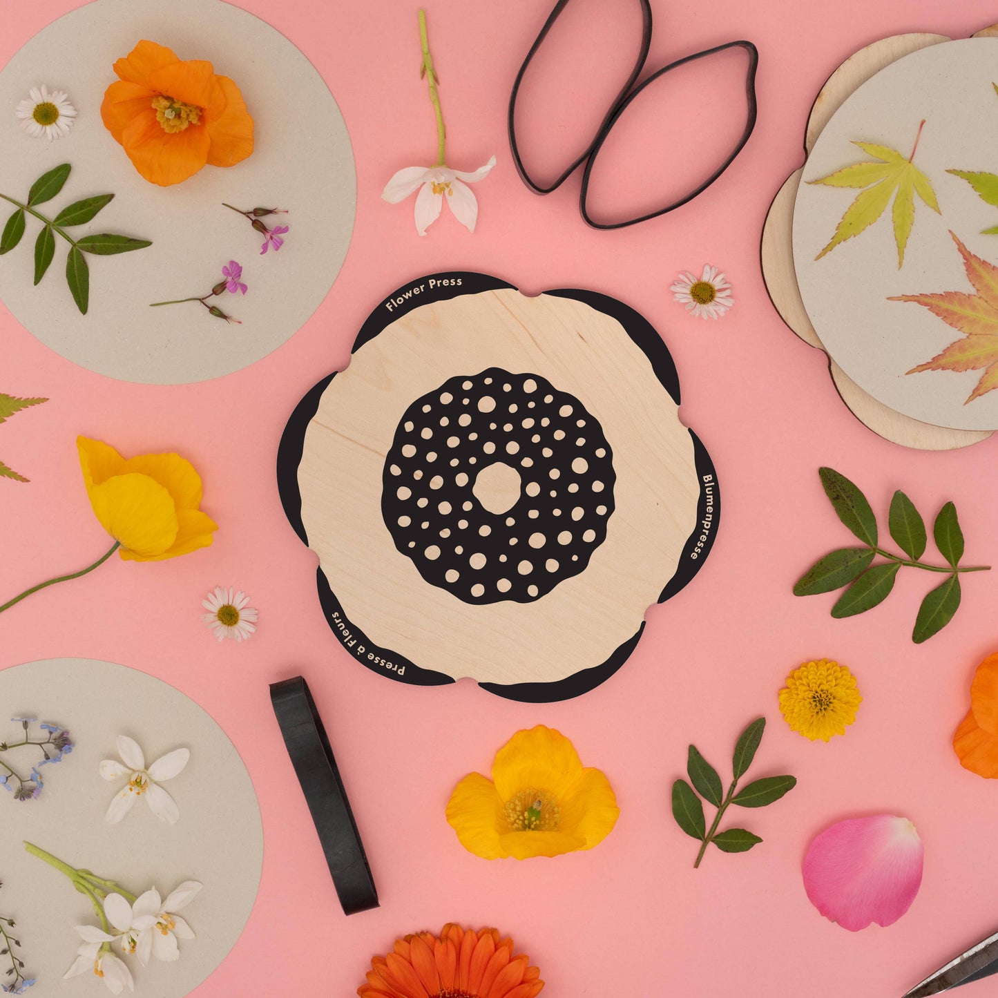 Flower Shaped Press - Silhouette