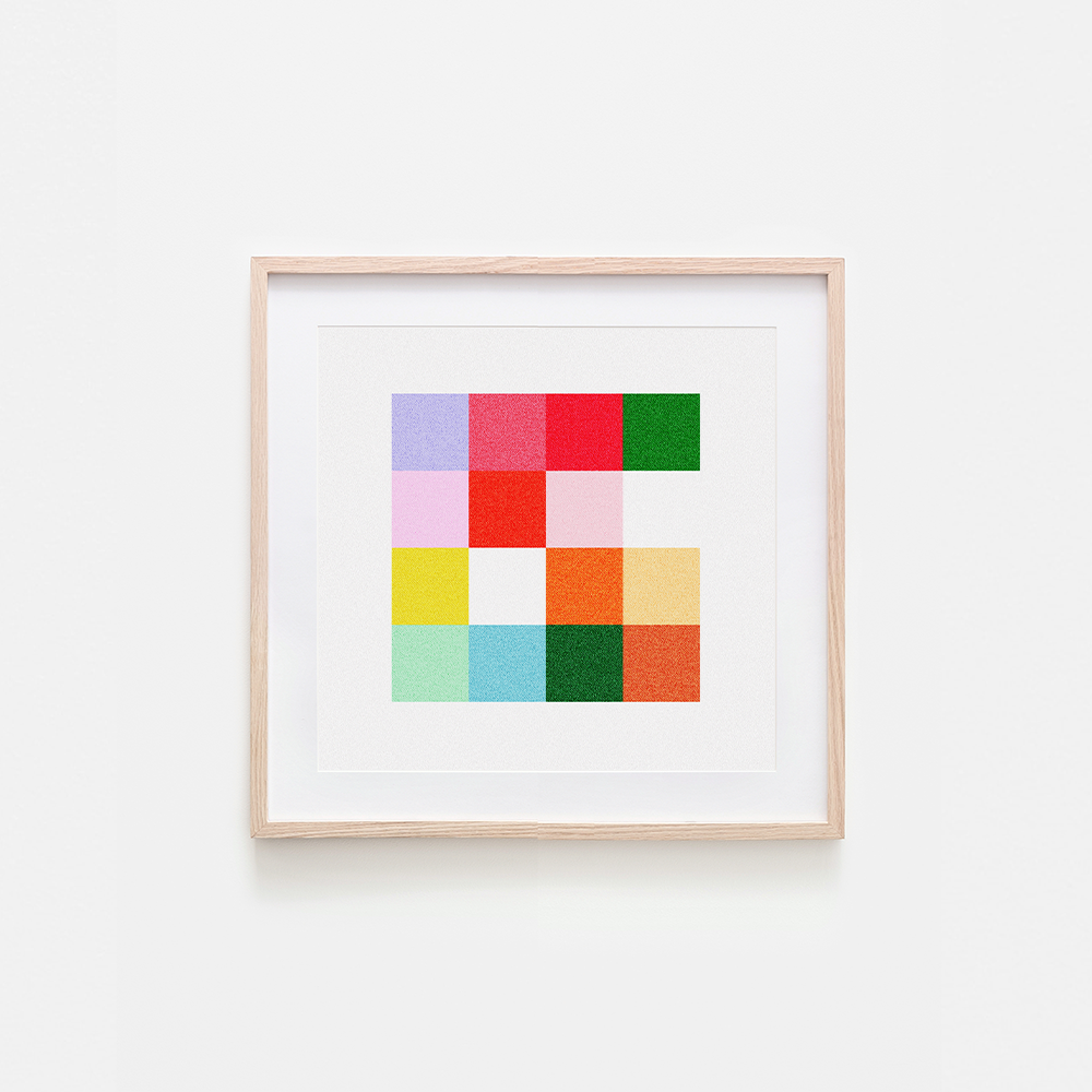 Cali Art Print: 8 x 8"