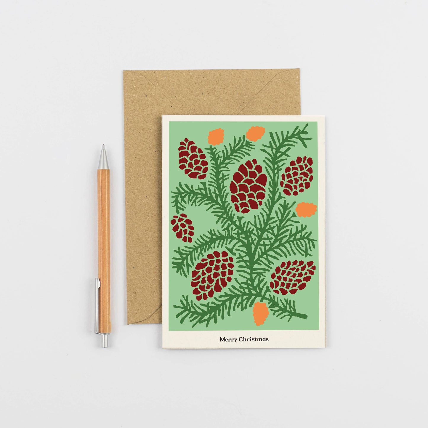 Christmas Plant Card - Pine
