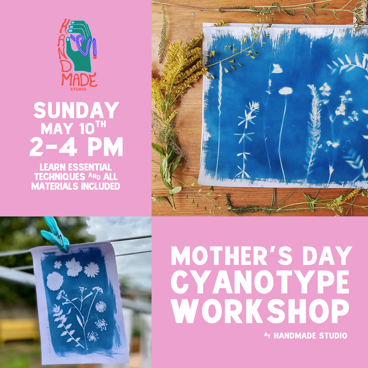 Mother's Day Cyanotype Workshop