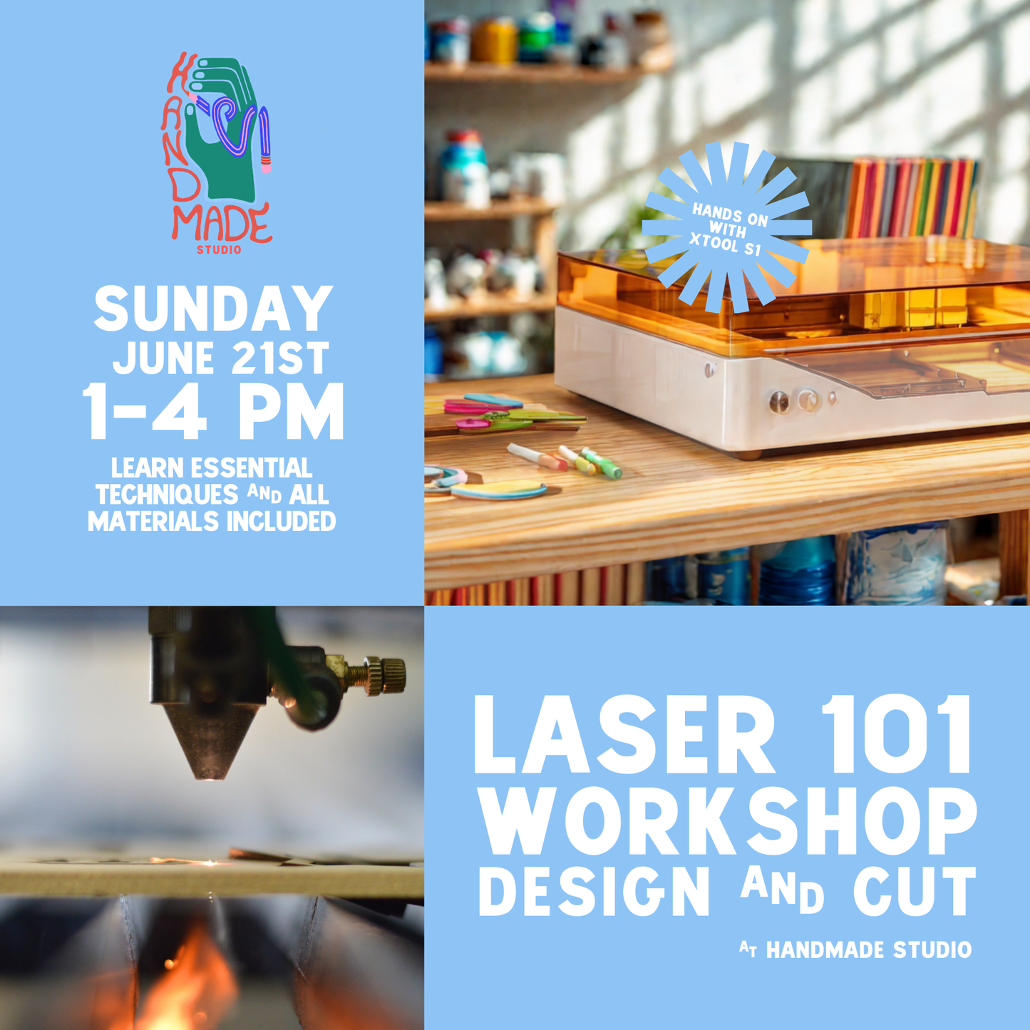 Intro to Laser Cutting June 21st