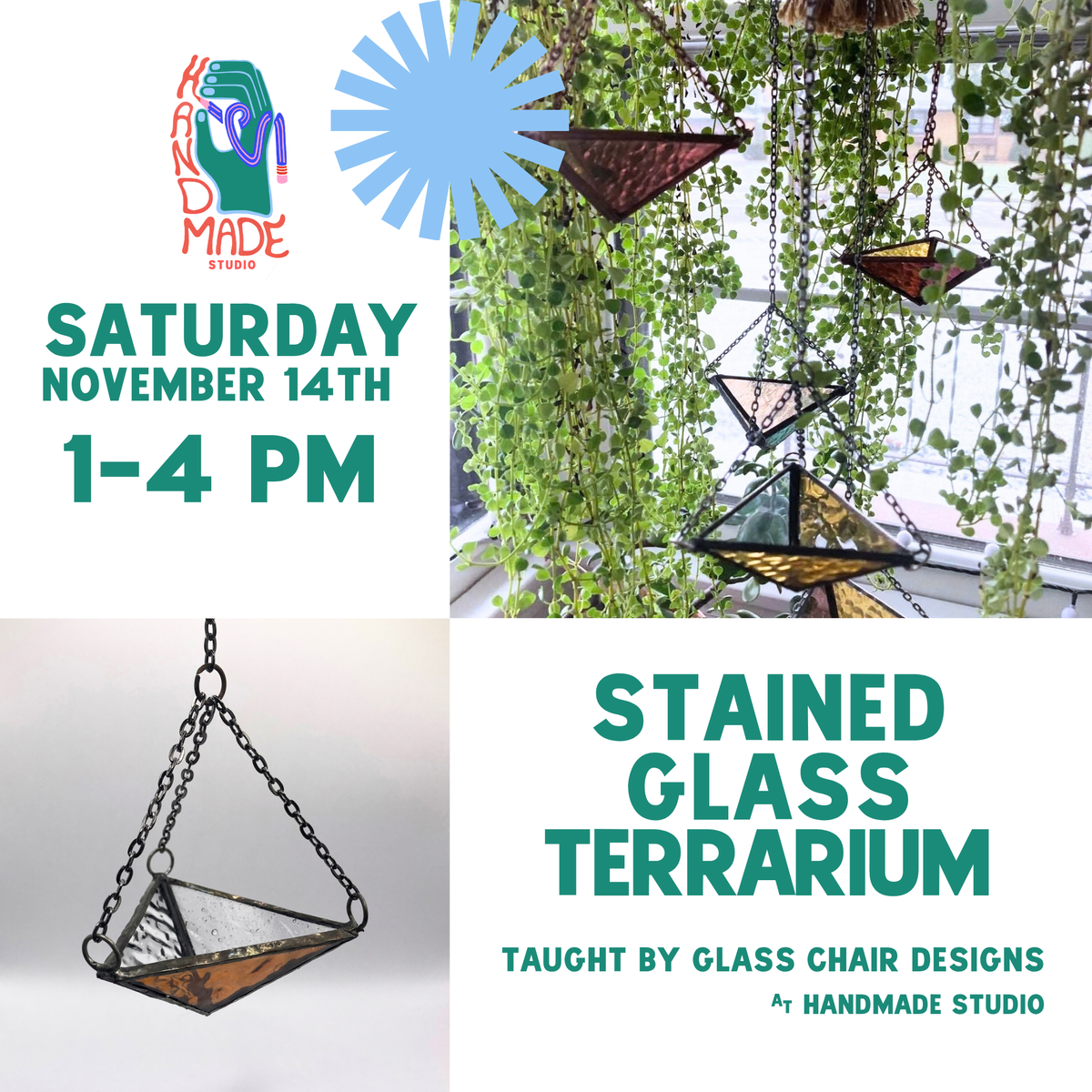 Stained Glass Terrarium November 14th