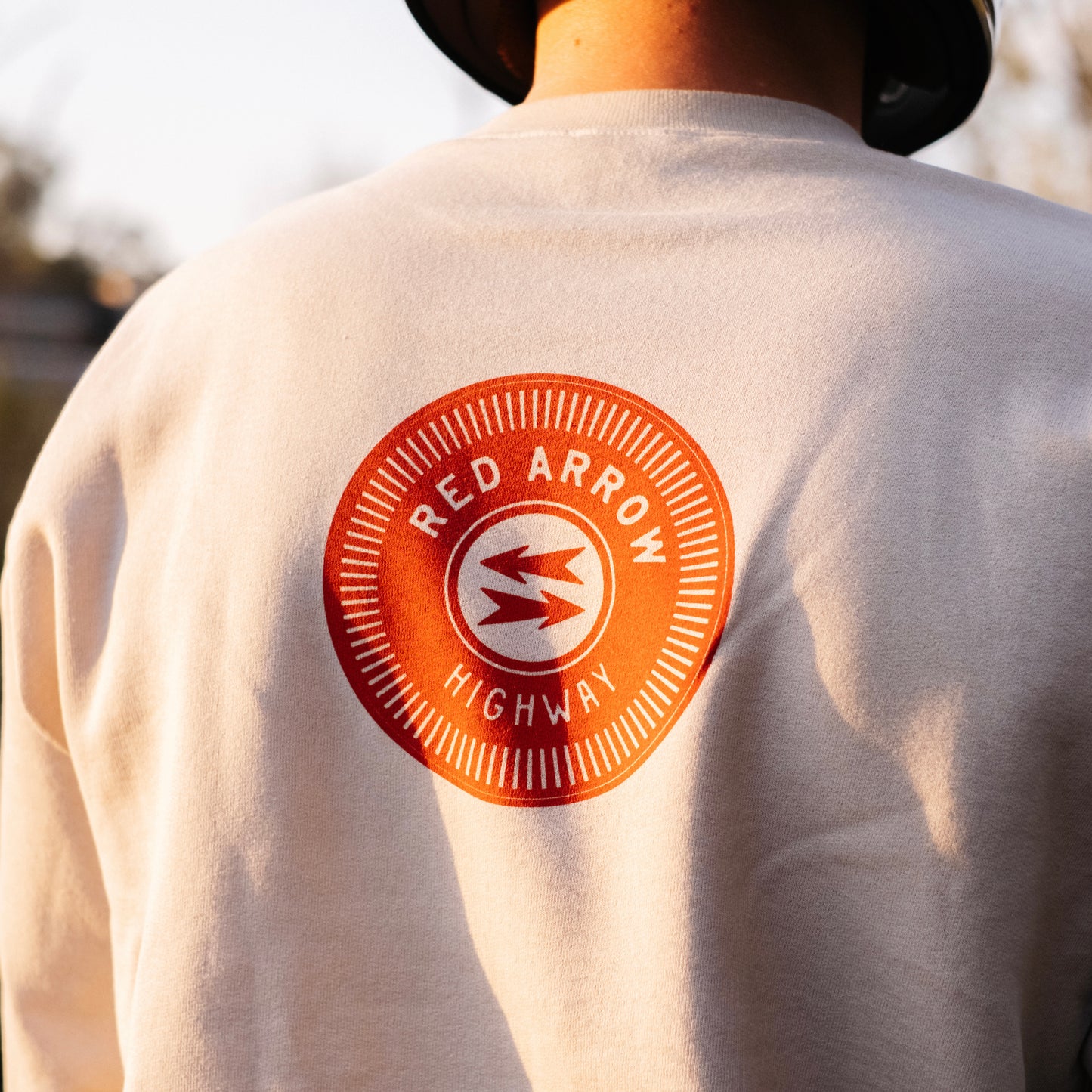 Red Arrow Highway Crewneck Sweatshirt
