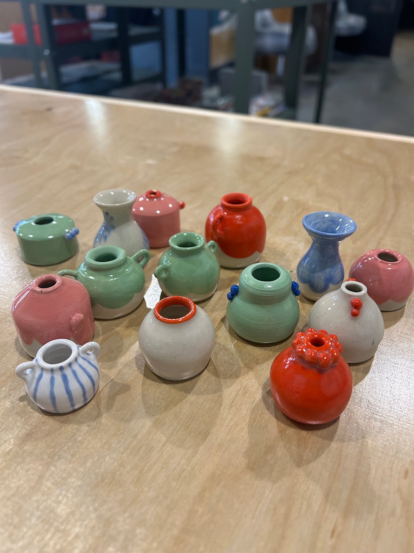 Mini Ceramic Vase, Style #2 - Nora Langer