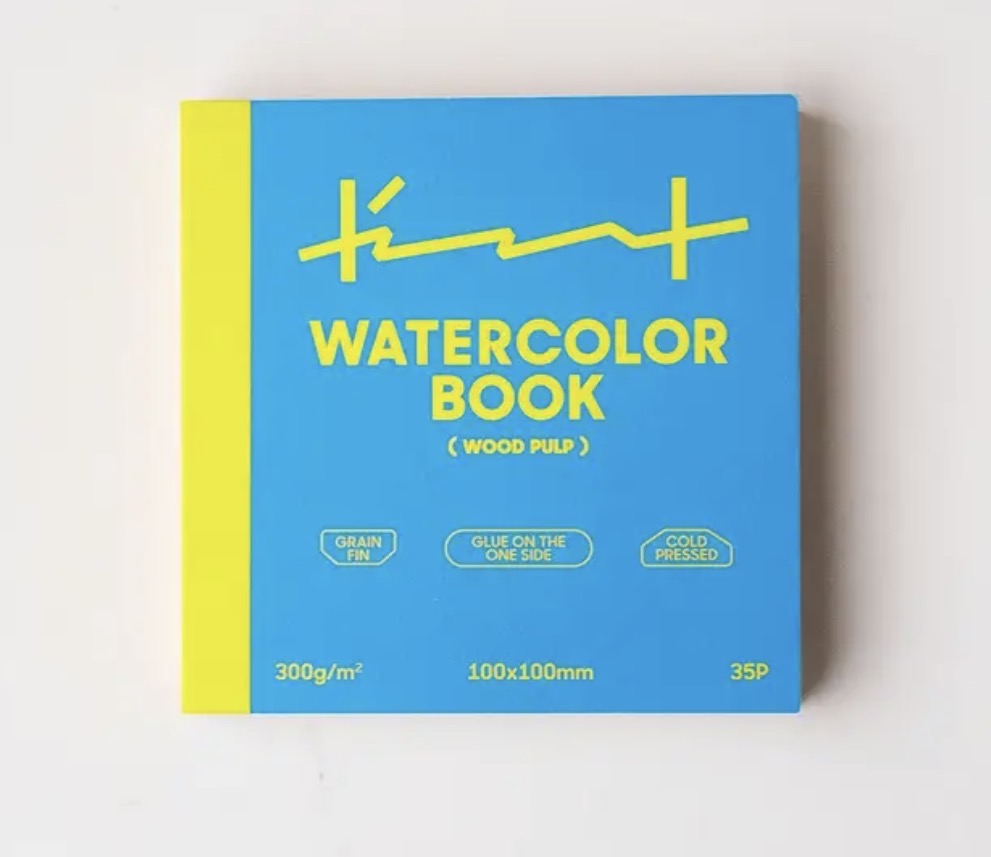 Watercolor Book - 100mmx100mm