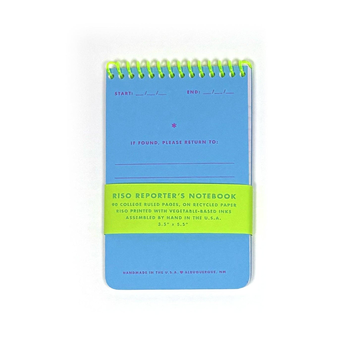 Risograph Reporter's Notebook: Flo Orange