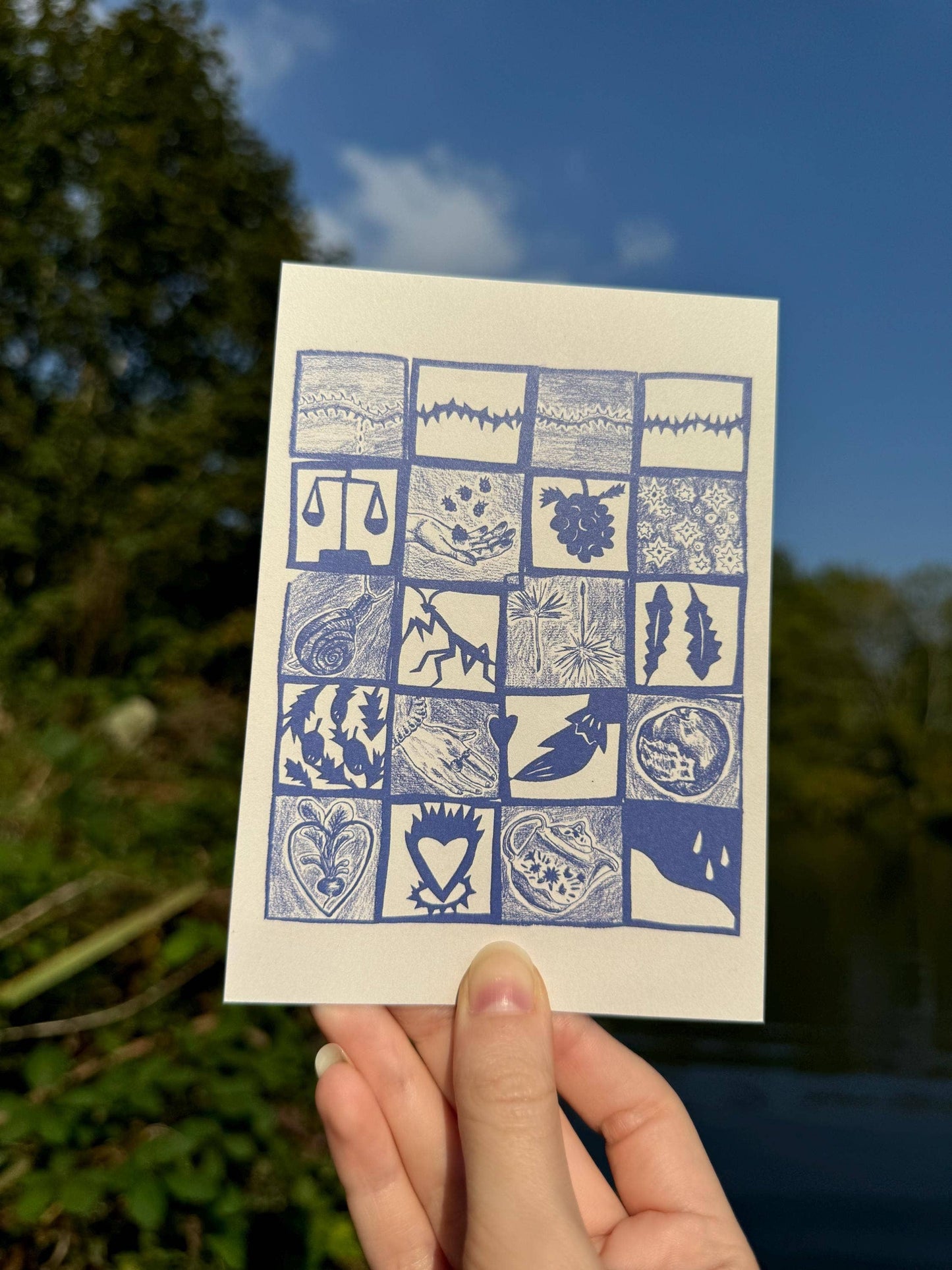 Queer and Wild Mini A6 Prints: Queer history flower