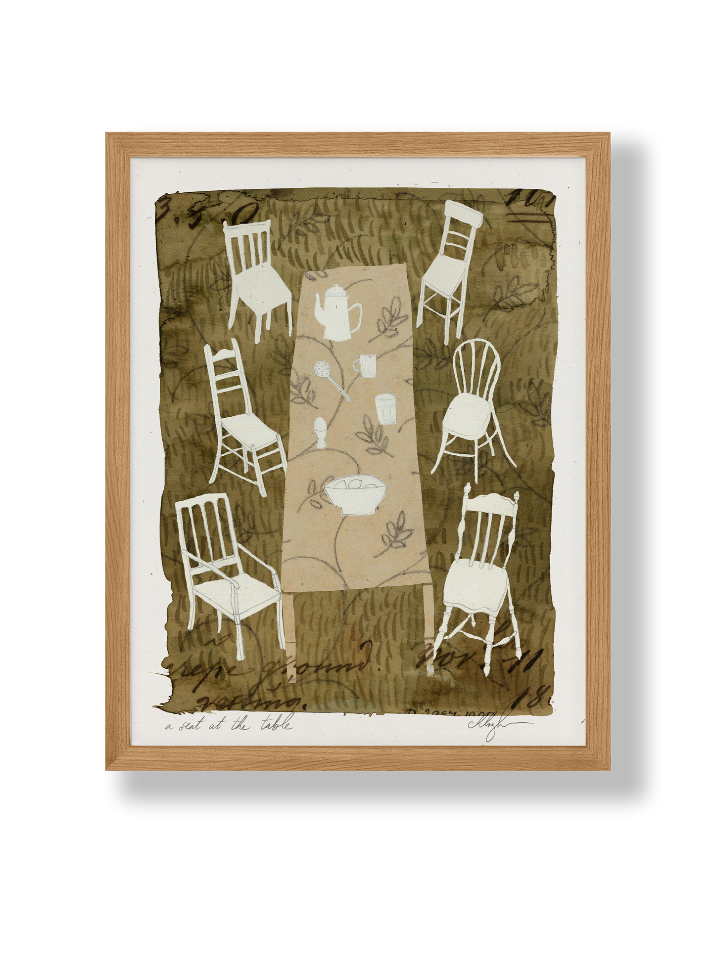 A Seat At The Table: 11 x 14