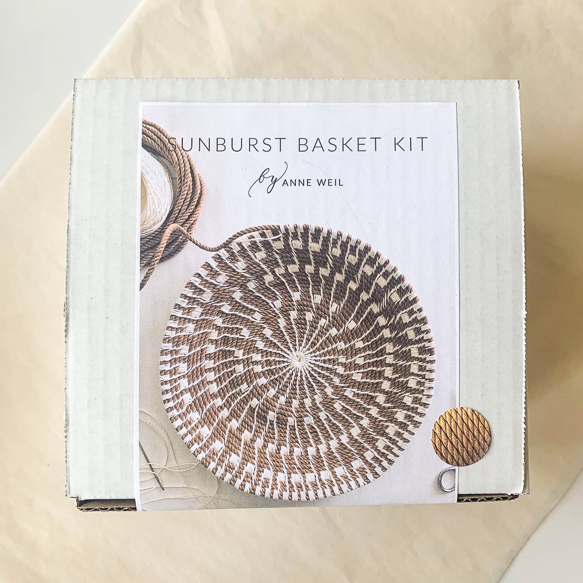 Sunburst Basket Kit: Blush