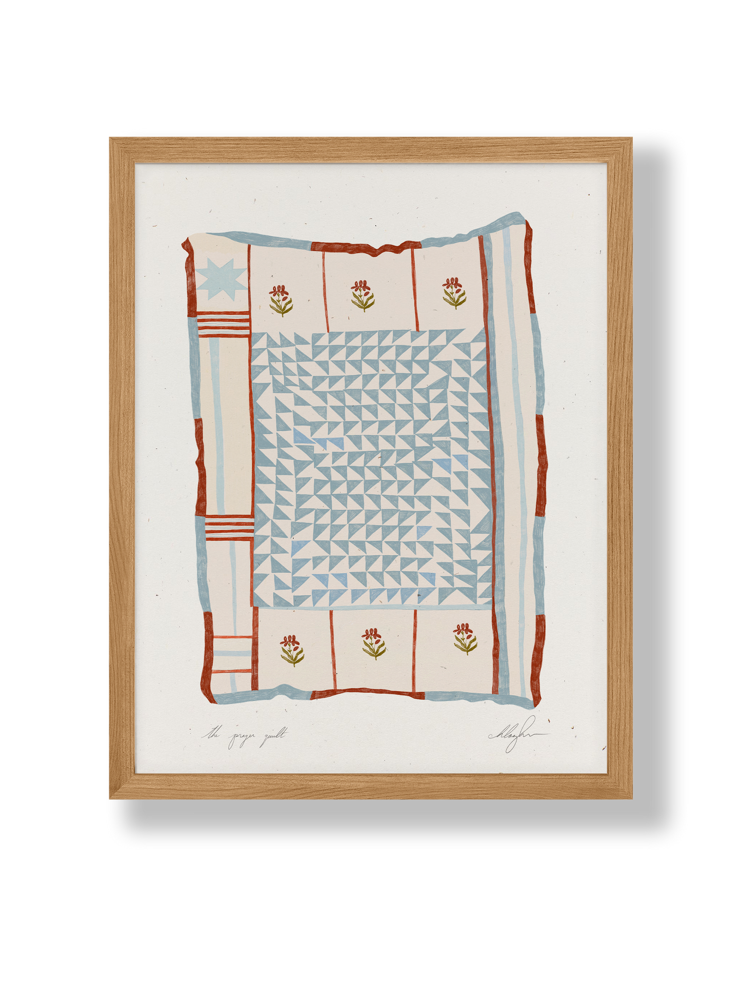 The Prayer Quilt: 8.5 x 11