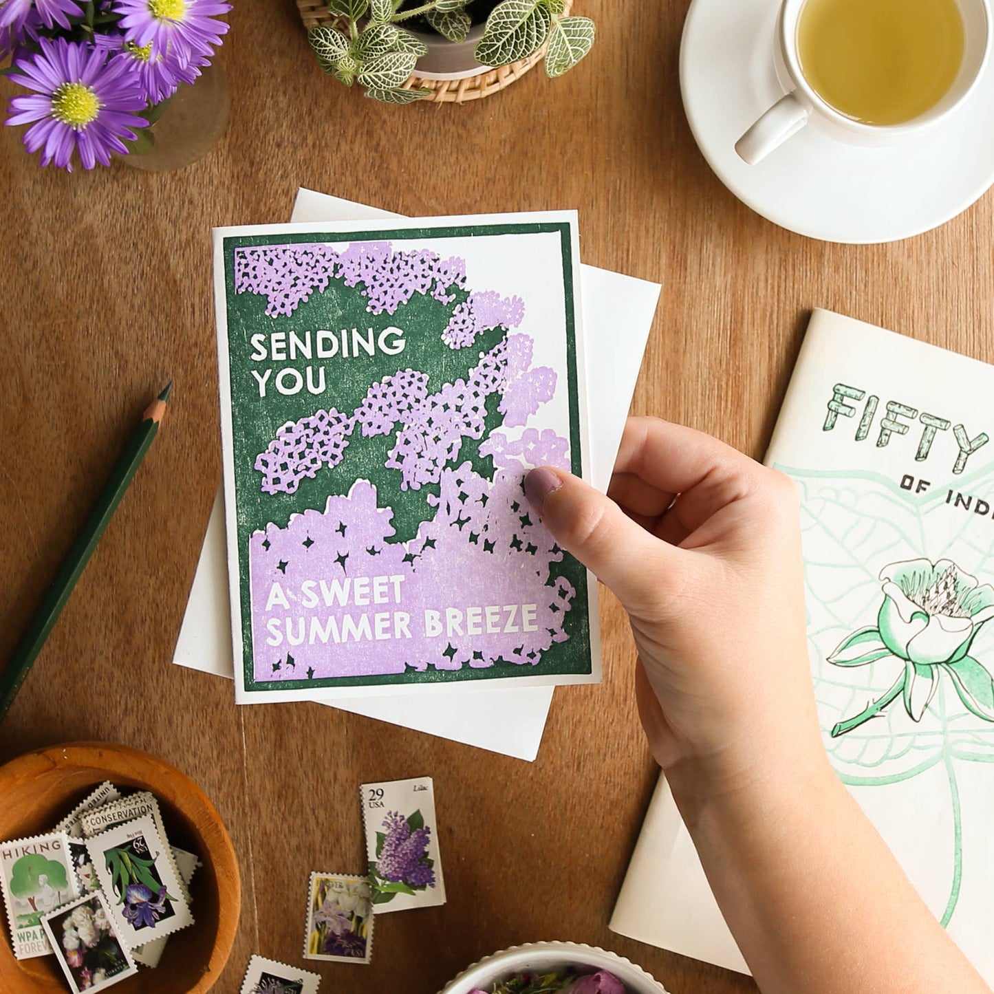 Sweet Summer Breeze Friendship Card