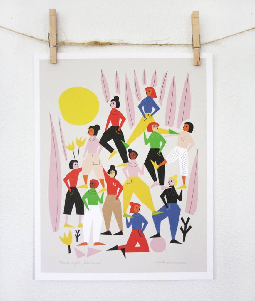 Keep Your Balance Art Print: 8” x 10”