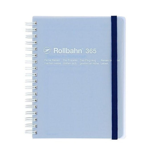 Rollbahn free diary CLEAR - 'blue'