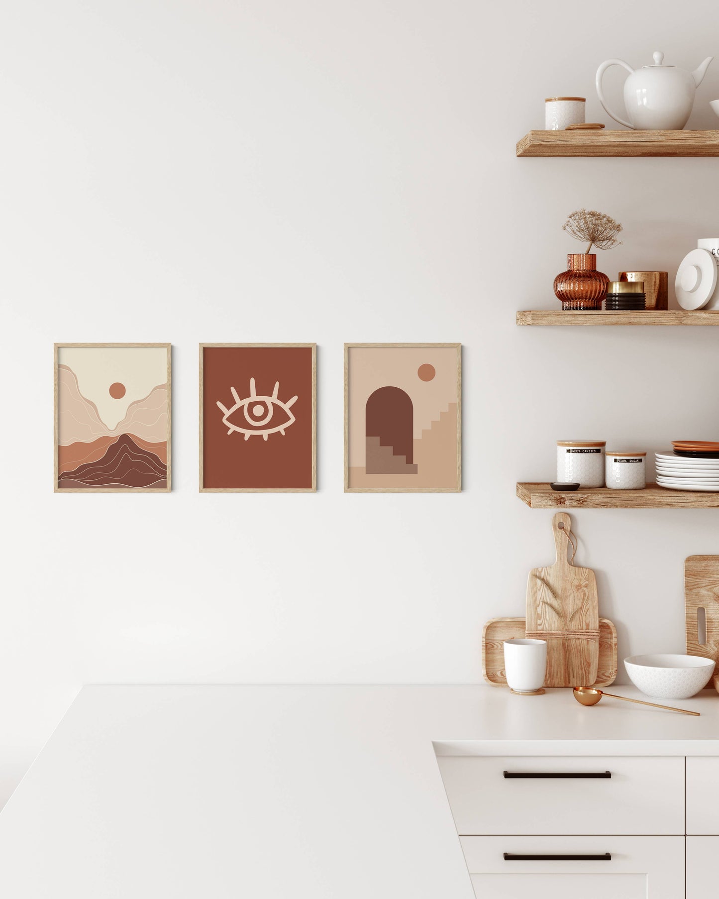 Natural Solid Oak Frame: 11x14