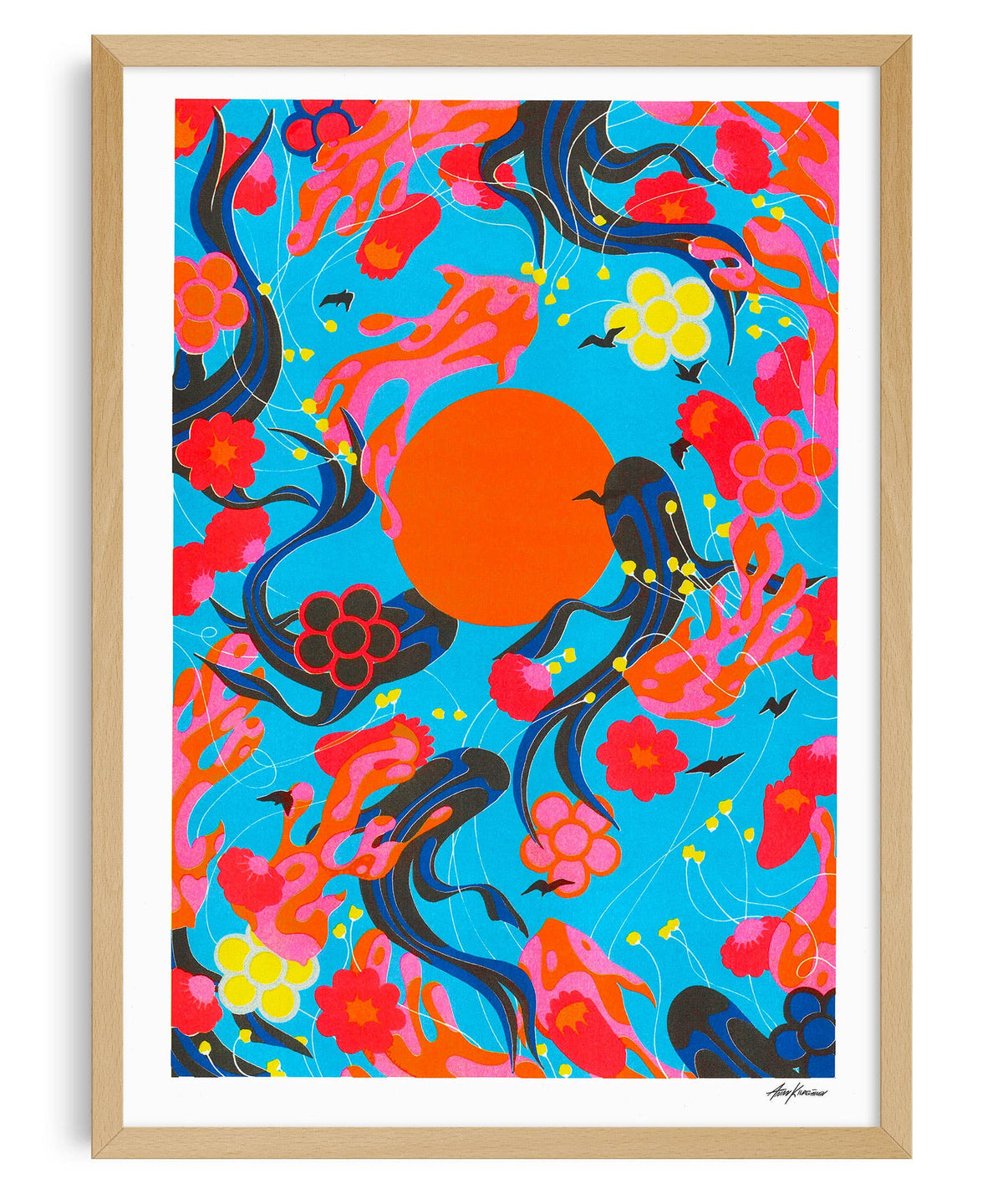 A3 Poster - Annu Kilpeläinen - If I close my eyes and....
