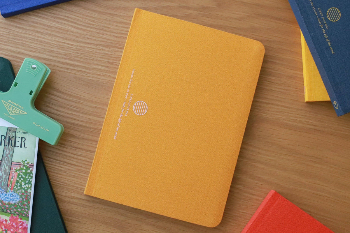 Goods for the Study Flexi Linen Journal Turmeric: B6