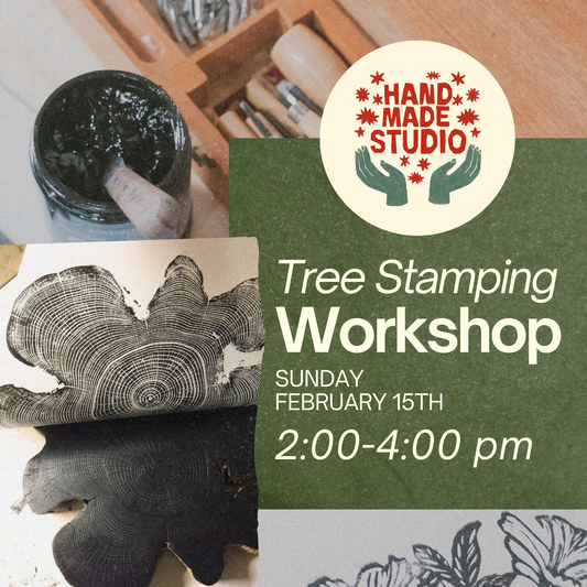 Nature-Inspired Block Printing February 15th