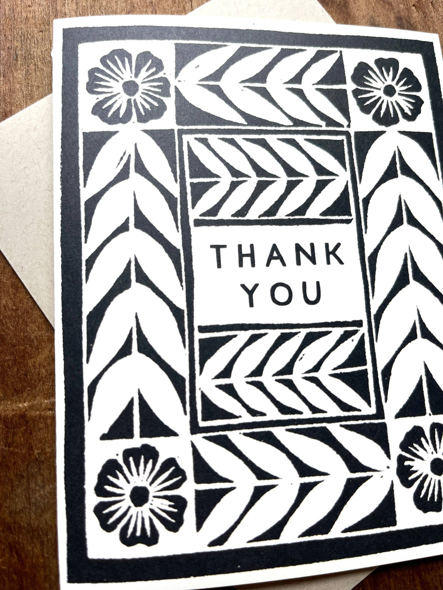 "Thank You," Greeting Card: Box of Six