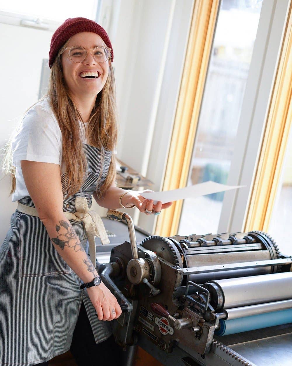 Happy Birthday Wild Woman Letterpress Greeting Card