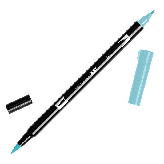 Dual Brush Pen Art Markers - Aqua - SKU# 56515