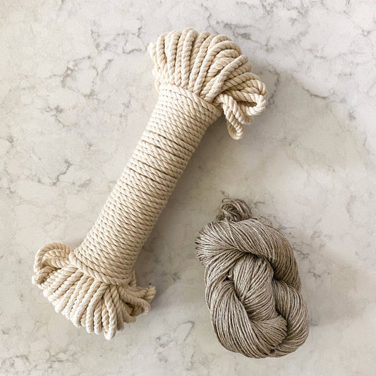 Sunburst Basket Kit: Parchment