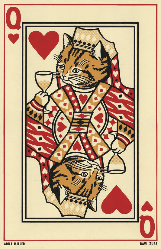 Queen of Hearts Print