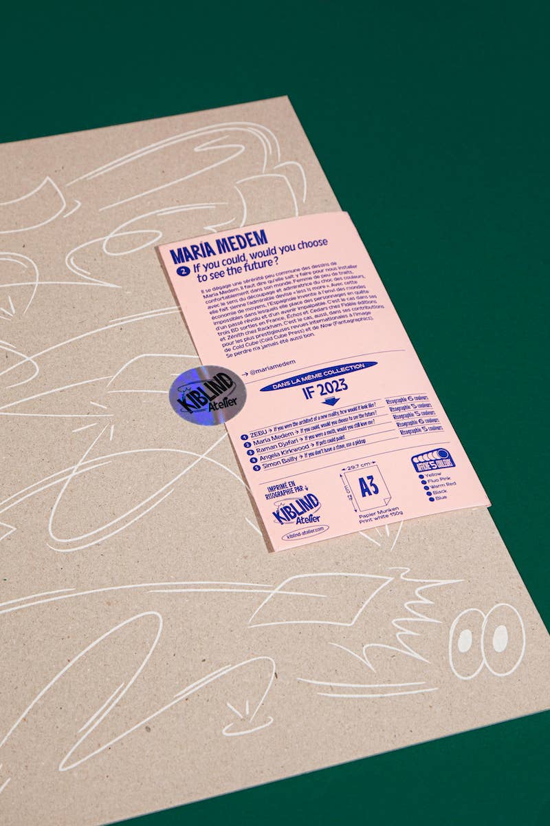 A3 poster - María Medem - If you could...