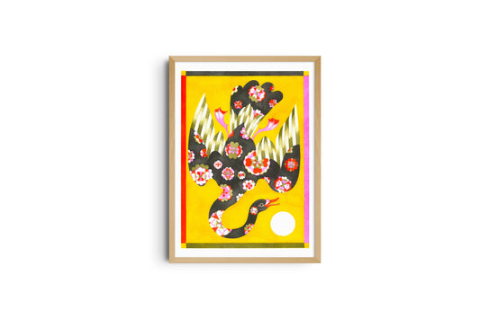 A3 Lou Benesch poster - Sing