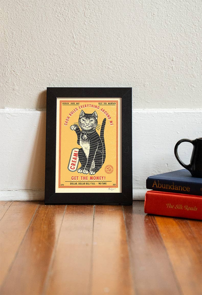 Cash Rules Print: 11"x17"