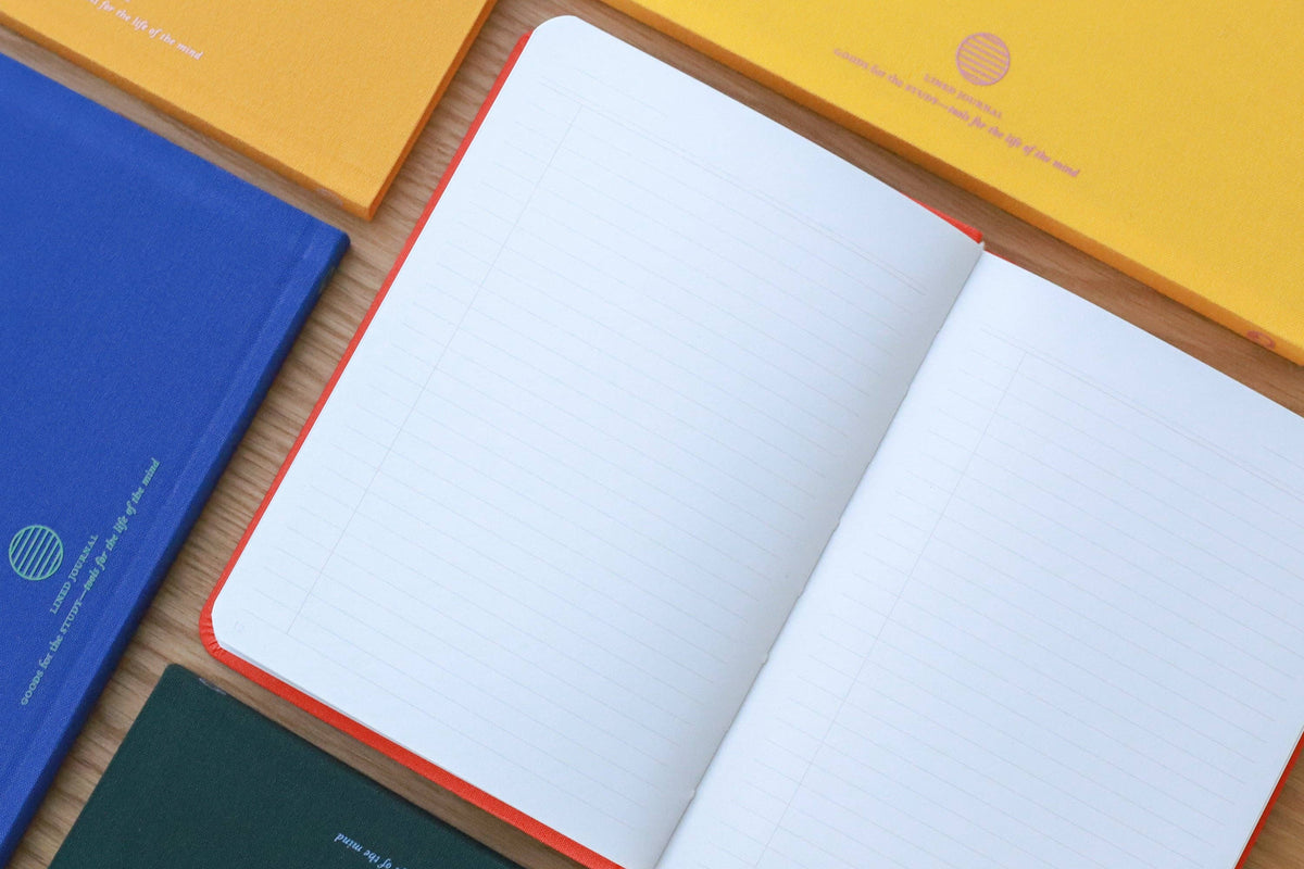 Goods for the Study Flexi Linen Journal Turmeric: B6