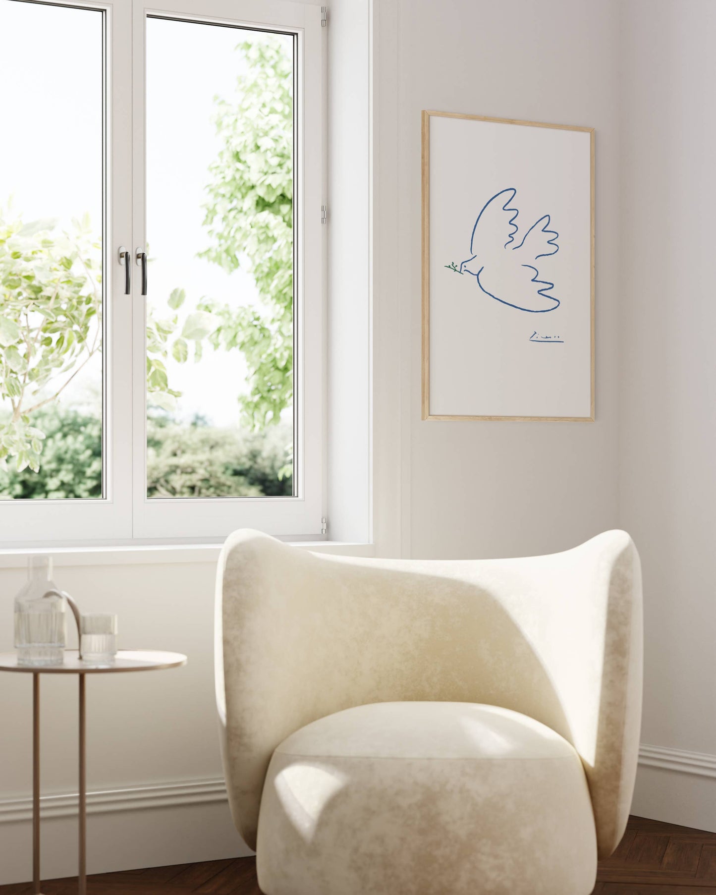 Natural Solid Oak Frame: 11x14