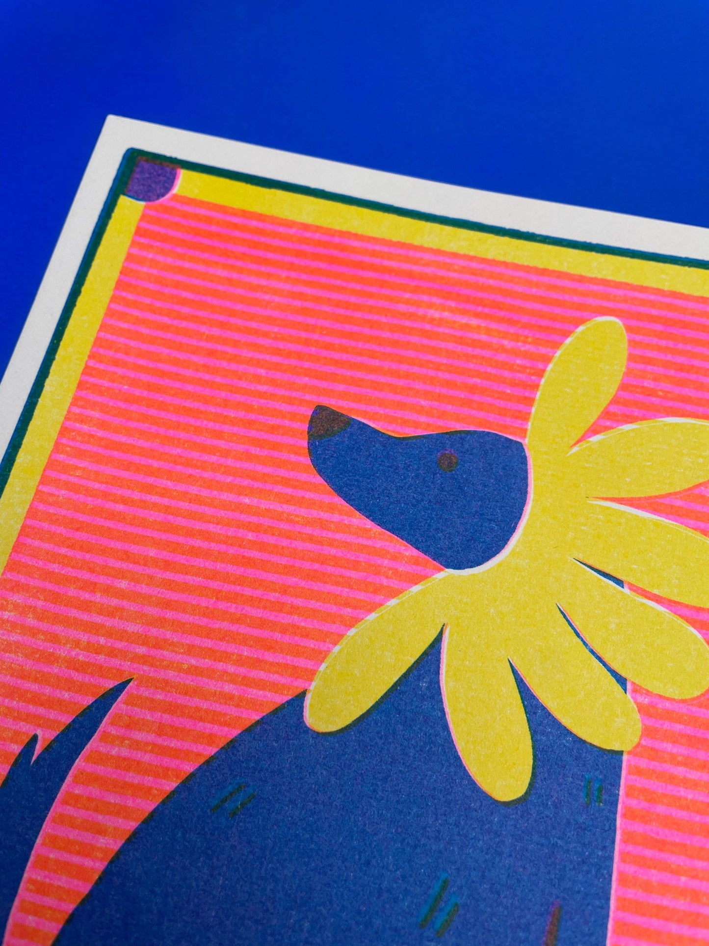 Daisy Labrador Print