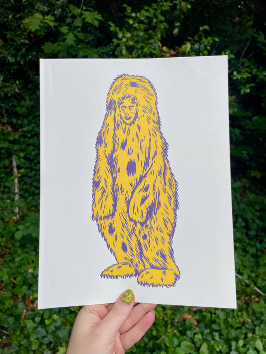 Spencer Linocut Print