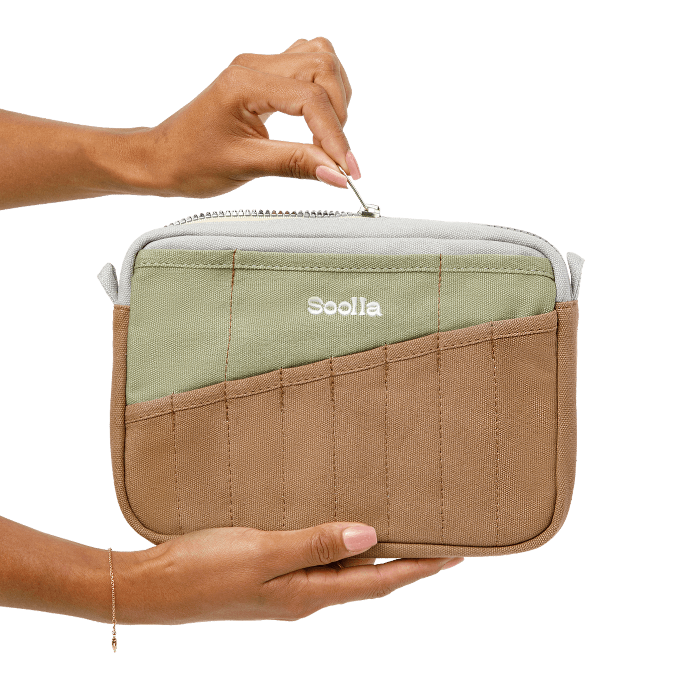 Soolla® Studio Pouch, Ganja Green (Stationery Pouch)
