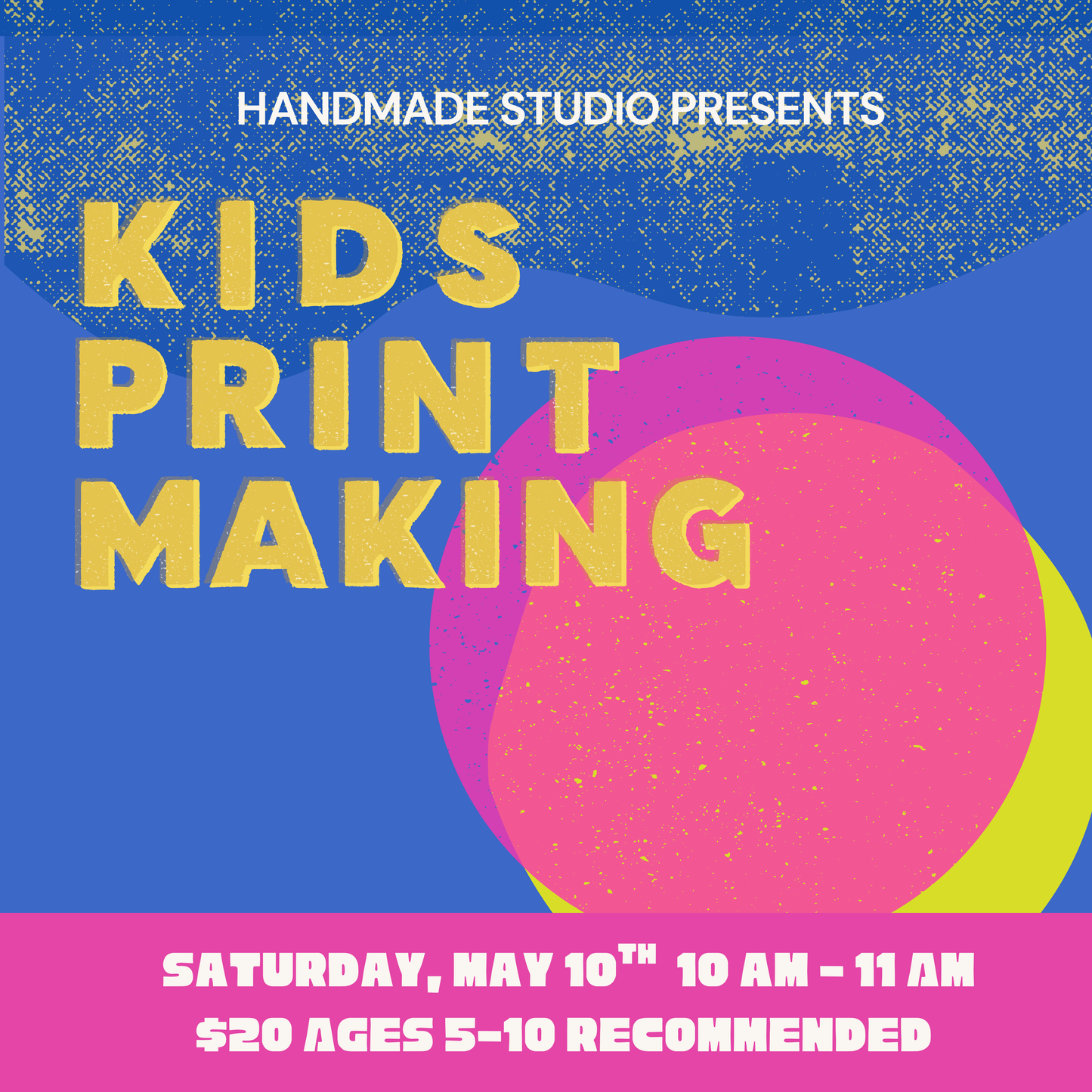 Kid's Art Class: Printmaking