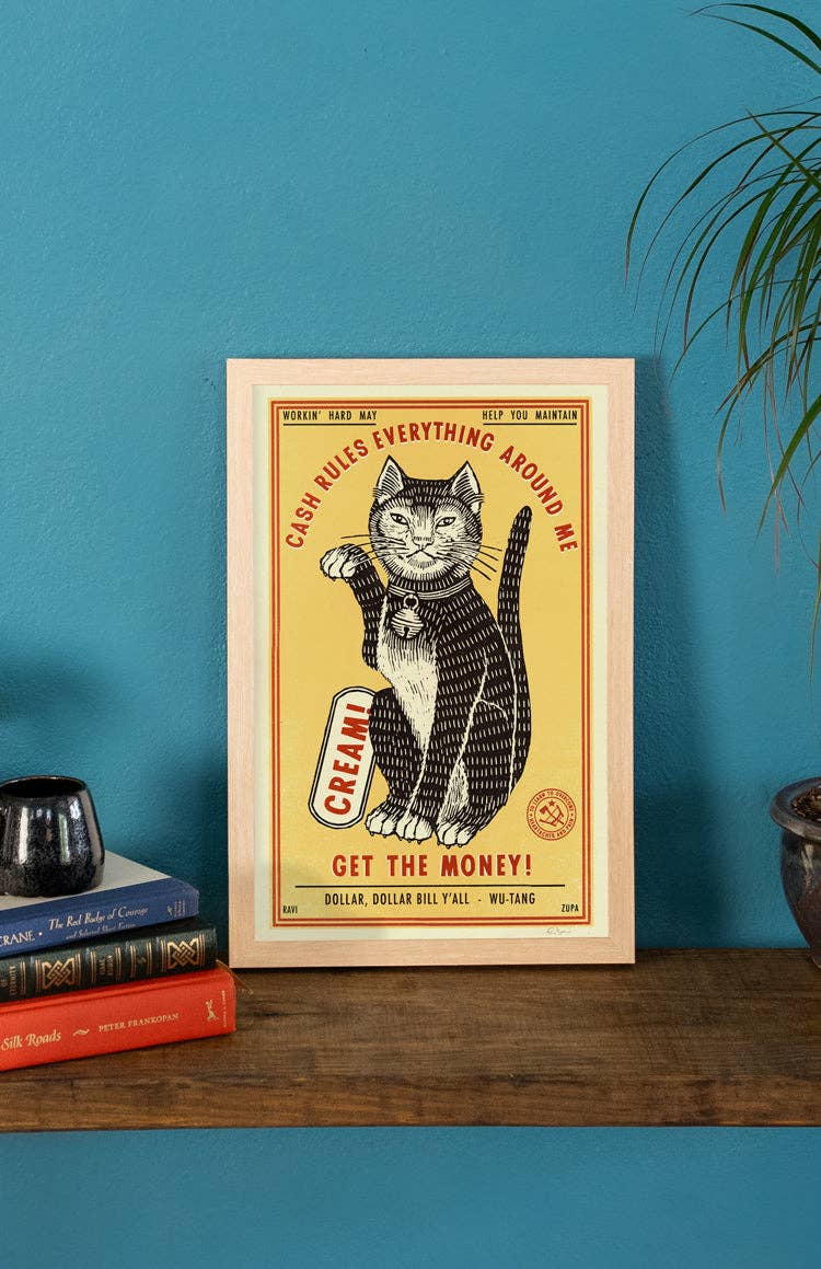 Cash Rules Print: 11"x17"