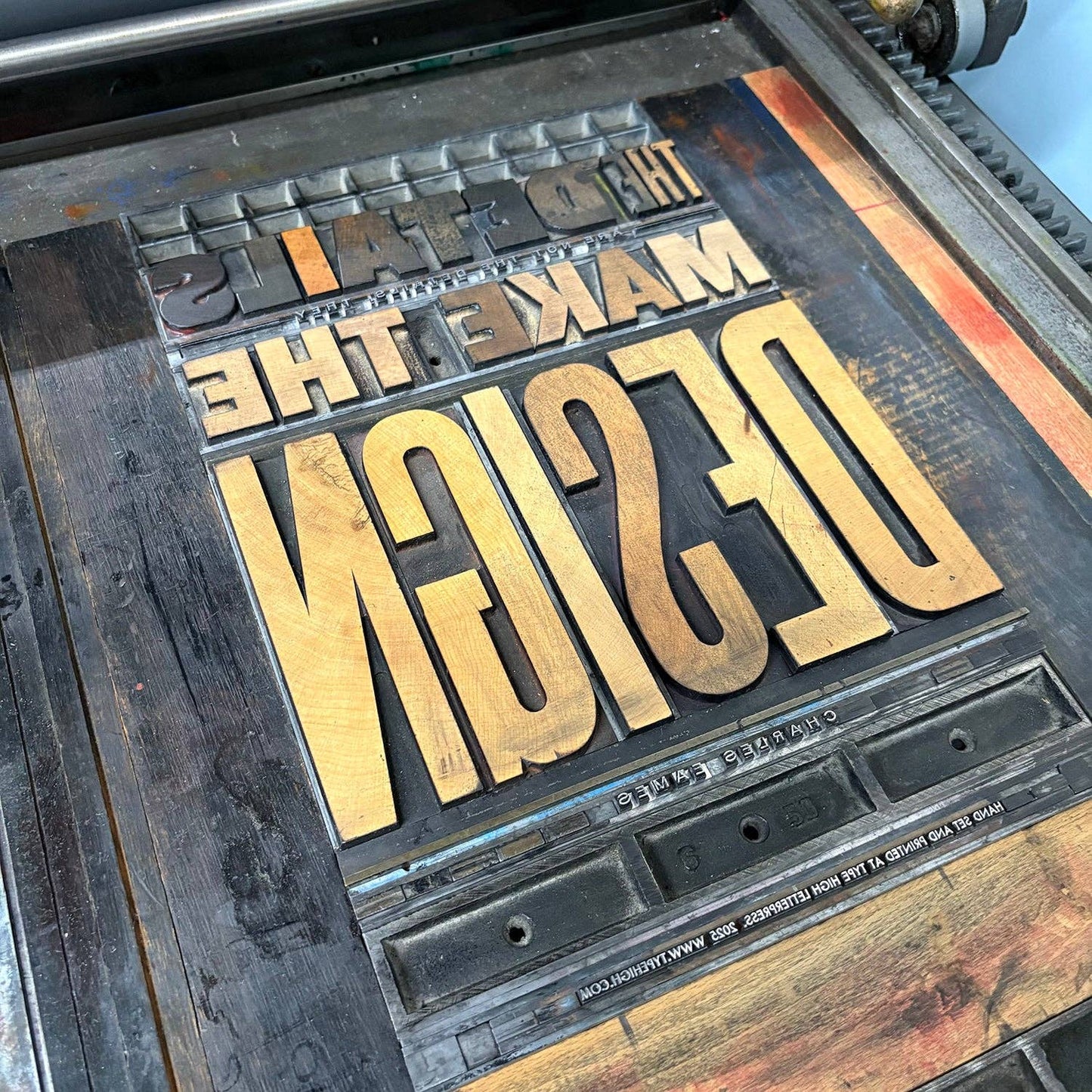 Details are the Design - Charles Eames Quote Print